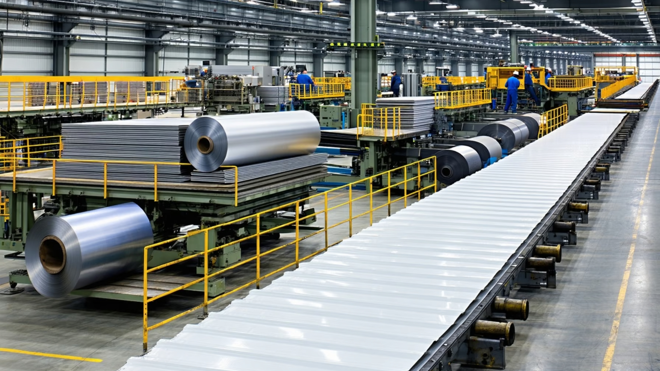 Seamless Metal Roofing Manufacturing Process